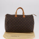 LOUIS VUITTON Monogram Speedy 40 Hand Bag M41522 LV Auth 187951V-12