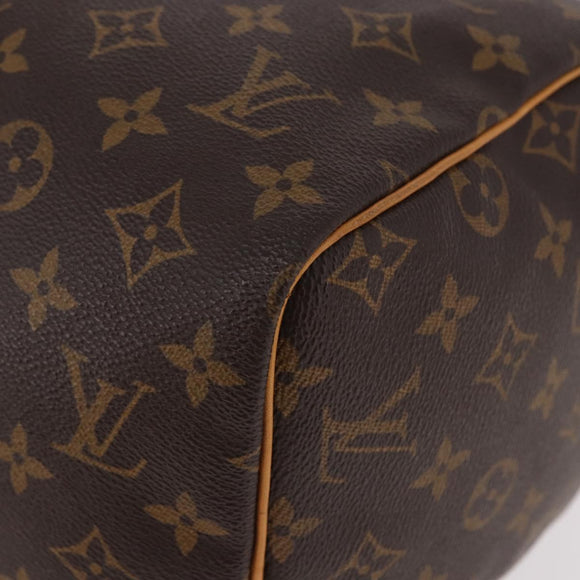 LOUIS VUITTON Monogram Speedy 30 Hand Bag M41526 LV Auth 187952A
