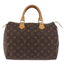 LOUIS VUITTON Monogram Speedy 30 Hand Bag M41526 LV Auth 187952A-13