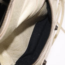 BALENCIAGA The First Hand Bag Leather 2way Ivory 103208 Auth 187956V-28
