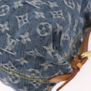LOUIS VUITTON Monogram Denim Neo Cabby GM Shoulder Bag Blue M95350 Auth 187960V-14
