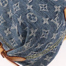 LOUIS VUITTON Monogram Denim Neo Cabby GM Shoulder Bag Blue M95350 Auth 187960V-15