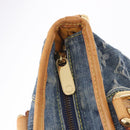 LOUIS VUITTON Monogram Denim Neo Cabby GM Shoulder Bag Blue M95350 Auth 187960V-17