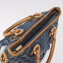 LOUIS VUITTON Monogram Denim Neo Cabby GM Shoulder Bag Blue M95350 Auth 187960V-6