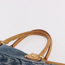 LOUIS VUITTON Monogram Denim Neo Cabby GM Shoulder Bag Blue M95350 Auth 187960V-8