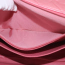 CHANEL Matelasse 30 Chain Shoulder Bag Lamb Skin Pink Gold CC Auth 187963SM-28