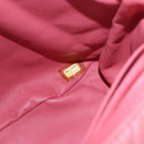 CHANEL Matelasse 30 Chain Shoulder Bag Lamb Skin Pink Gold CC Auth 187963SM-10