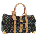 LOUIS VUITTON Multicolor Keepall 45 Boston Bag M92640 LV Auth 187965SAM-1