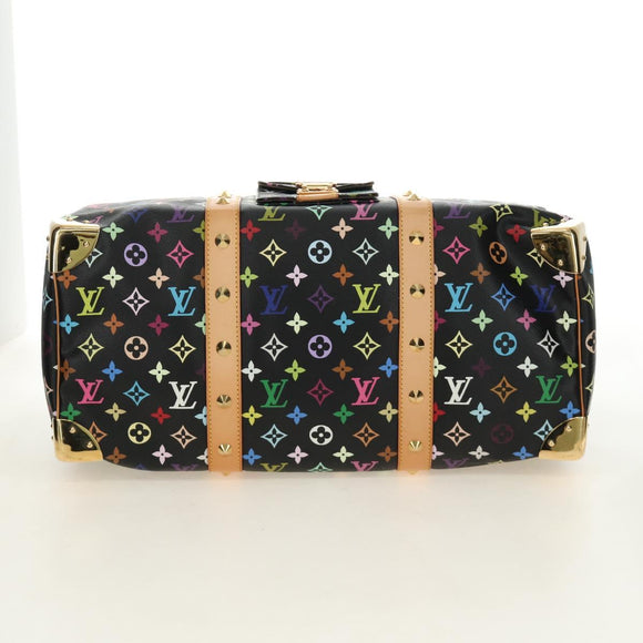 LOUIS VUITTON Multicolor Keepall 45 Boston Bag M92640 LV Auth 187965SAM