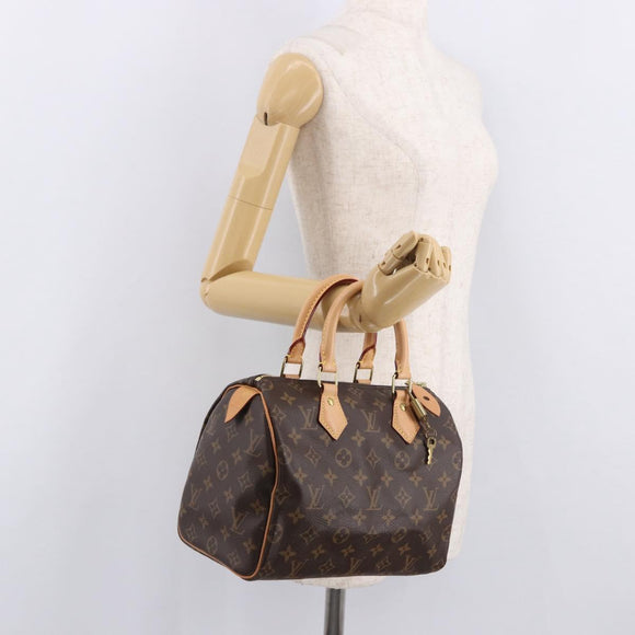 LOUIS VUITTON Monogram Speedy 25 Hand Bag M41528 LV Auth 187968SAV
