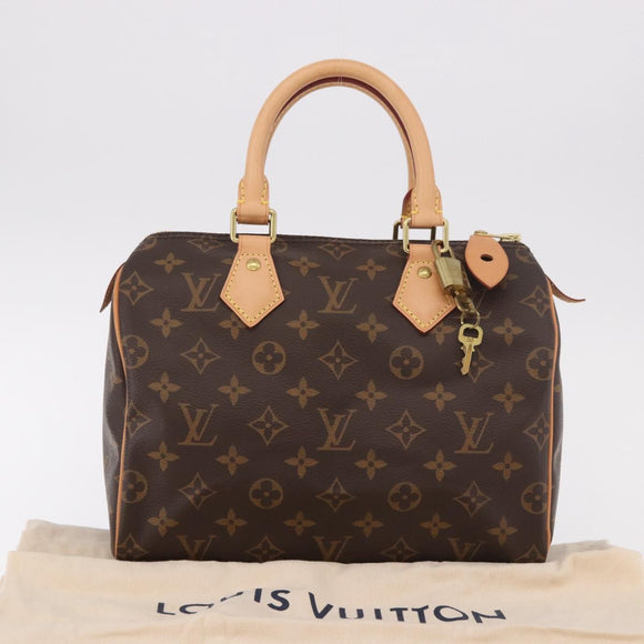 LOUIS VUITTON Monogram Speedy 25 Hand Bag M41528 LV Auth 187968SAV