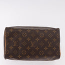 LOUIS VUITTON Monogram Speedy 25 Hand Bag M41528 LV Auth 187968SAV-5