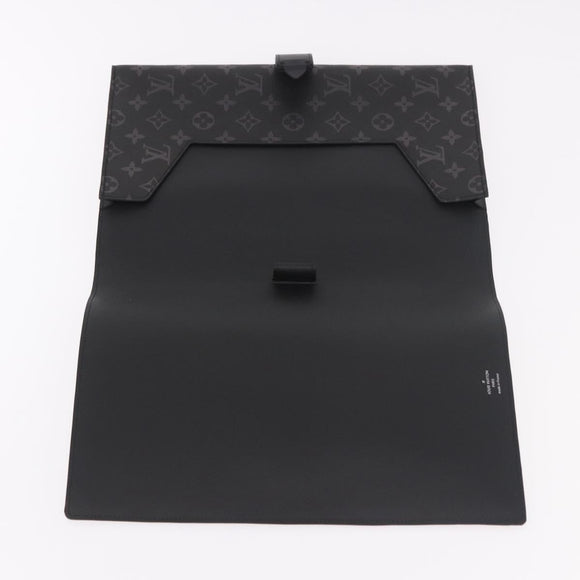 LOUIS VUITTON Monogram Eclipse Porte Documents Frank GM GI0399 LV Auth 187969SAM