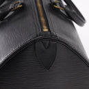 LOUIS VUITTON Epi Speedy 35 Hand Bag Noir Black M42992 LV Auth 187972V-19