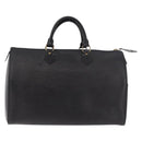 LOUIS VUITTON Epi Speedy 35 Hand Bag Noir Black M42992 LV Auth 187972V-13