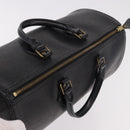 LOUIS VUITTON Epi Speedy 35 Hand Bag Noir Black M42992 LV Auth 187972V-6