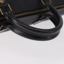 LOUIS VUITTON Epi Speedy 35 Hand Bag Noir Black M42992 LV Auth 187972V-7