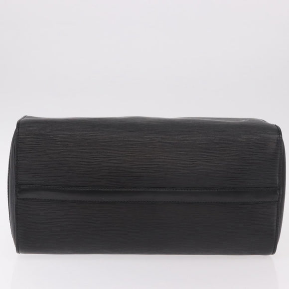 LOUIS VUITTON Epi Speedy 35 Hand Bag Noir Black M42992 LV Auth 187972V