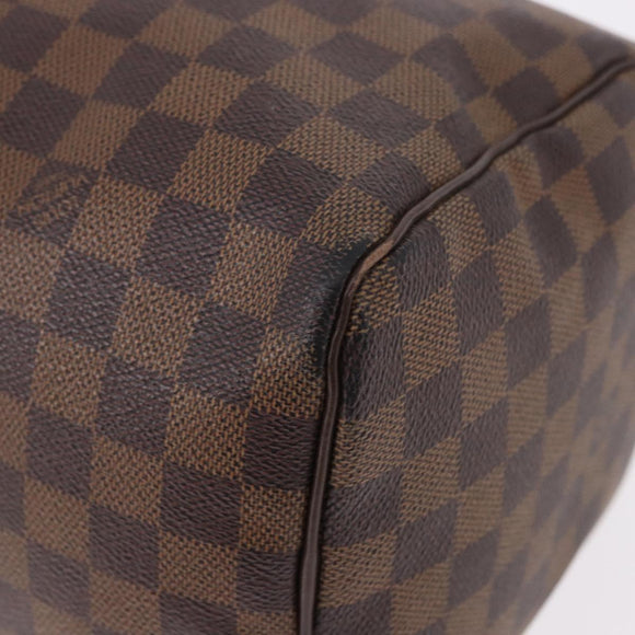 LOUIS VUITTON Damier Azur Speedy 30 Hand Bag N41533 LV Auth 187976V