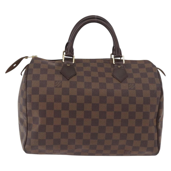 LOUIS VUITTON Damier Azur Speedy 30 Hand Bag N41533 LV Auth 187976V