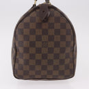 LOUIS VUITTON Damier Azur Speedy 30 Hand Bag N41533 LV Auth 187976V-3