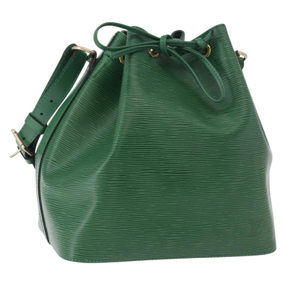LOUIS VUITTON Epi Petit Noe Shoulder Bag Green M44104 LV Auth 187979V