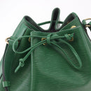 LOUIS VUITTON Epi Petit Noe Shoulder Bag Green M44104 LV Auth 187979V-9
