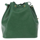 LOUIS VUITTON Epi Petit Noe Shoulder Bag Green M44104 LV Auth 187979V-2