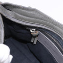 BALENCIAGA Leather Classic Metallic Edge Mini City 2way Gray Silver Auth 187985M-21
