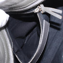 BALENCIAGA Leather Classic Metallic Edge Mini City 2way Gray Silver Auth 187985M-22
