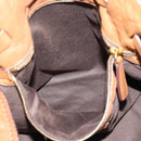 Miu Miu Leather Tote Bag Brown Auth 187989V-22