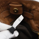 Miu Miu Leather Tote Bag Brown Auth 187989V-11