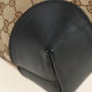 GUCCI GG Canvas Tote Bag 2way Beige Gold 296875 Auth 187995V-15