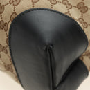 GUCCI GG Canvas Tote Bag 2way Beige Gold 296875 Auth 187995V-16