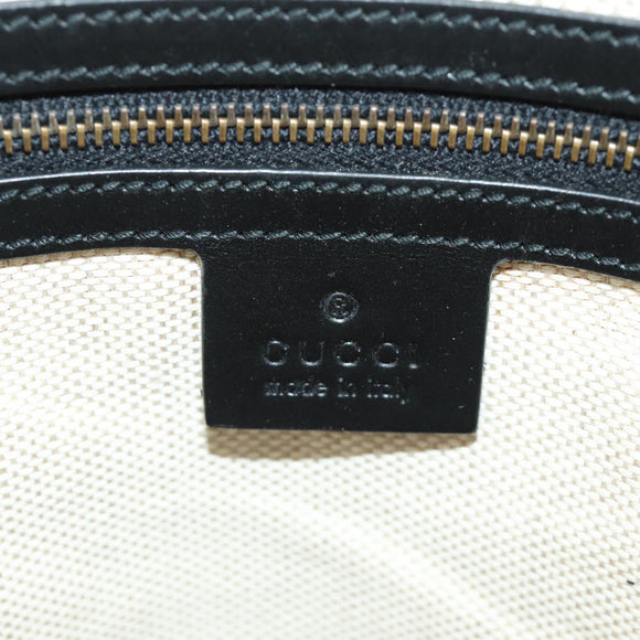 GUCCI GG Canvas Tote Bag 2way Beige Gold 296875 Auth 187995V