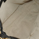 GUCCI GG Canvas Tote Bag 2way Beige Gold 296875 Auth 187995V-20