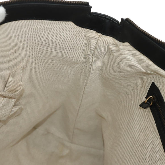 GUCCI GG Canvas Tote Bag 2way Beige Gold 296875 Auth 187995V