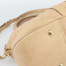 GUCCI Guccisima GG Diamante Horsebit Bag 2way Ivory Gold 247286 Auth 187997A-14