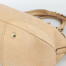 GUCCI Guccisima GG Diamante Horsebit Bag 2way Ivory Gold 247286 Auth 187997A-15