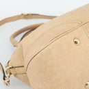 GUCCI Guccisima GG Diamante Horsebit Bag 2way Ivory Gold 247286 Auth 187997A-16