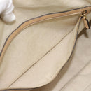 GUCCI Guccisima GG Diamante Horsebit Bag 2way Ivory Gold 247286 Auth 187997A-23