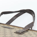 GUCCI GG Supreme Tote Bag PVC Beige 211137 Auth 188000-14