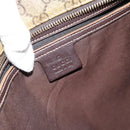 GUCCI GG Supreme Tote Bag PVC Beige 211137 Auth 188000-19