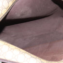 GUCCI GG Supreme Tote Bag PVC Beige 211137 Auth 188000-11