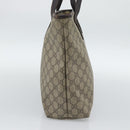 GUCCI GG Supreme Tote Bag PVC Beige 211137 Auth 188000-3
