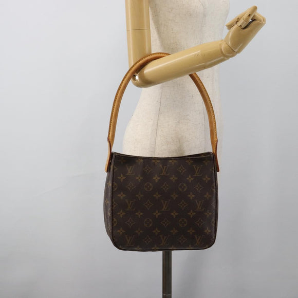 LOUIS VUITTON Monogram Looping MM Shoulder Bag M51146 LV Auth 188002A