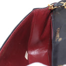 CHANEL Matelasse Chain Shoulder Bag Lamb Skin Black Gold CC Auth 188004M-23