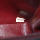 CHANEL Matelasse Chain Shoulder Bag Lamb Skin Black Gold CC Auth 188004M-12