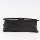 CHANEL Matelasse Chain Shoulder Bag Lamb Skin Black Gold CC Auth 188005-10