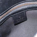 GUCCI GG Canvas Horsebit Shoulder Bag Beige 129699 Auth 188006V-17